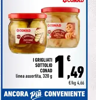 I Grigliati Sottolio Conad