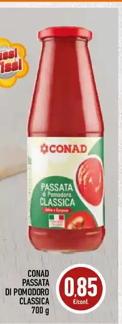 Passata di pomodoro classica Conad