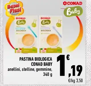 Pastina biologica Conad Baby