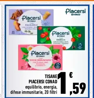 Tisane Piacersi Conad