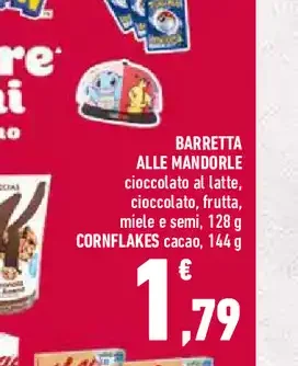 Barretta alle mandorle Kellogg's