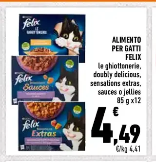 Alimento per gatti Felix