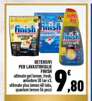Detersivo lavastoviglie Finish