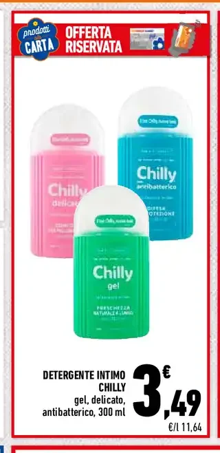 Detergente intimo Chilly