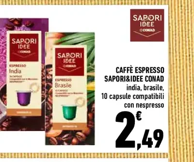 Caffè espresso Sapori&Idee Conad