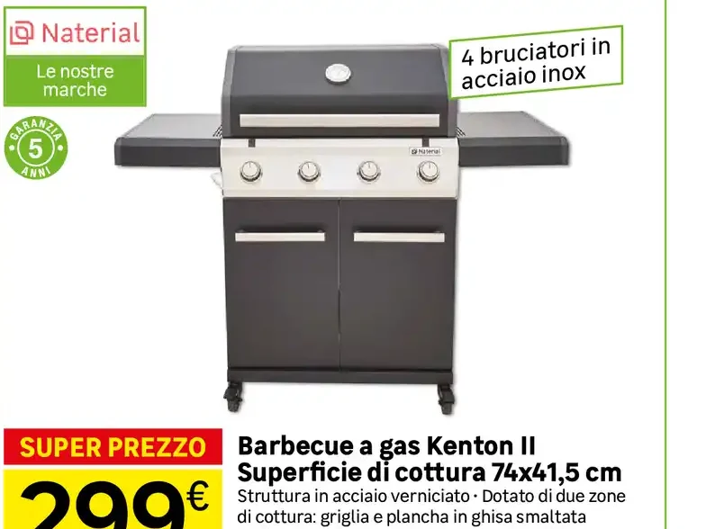 Barbecue a gas Kenton II