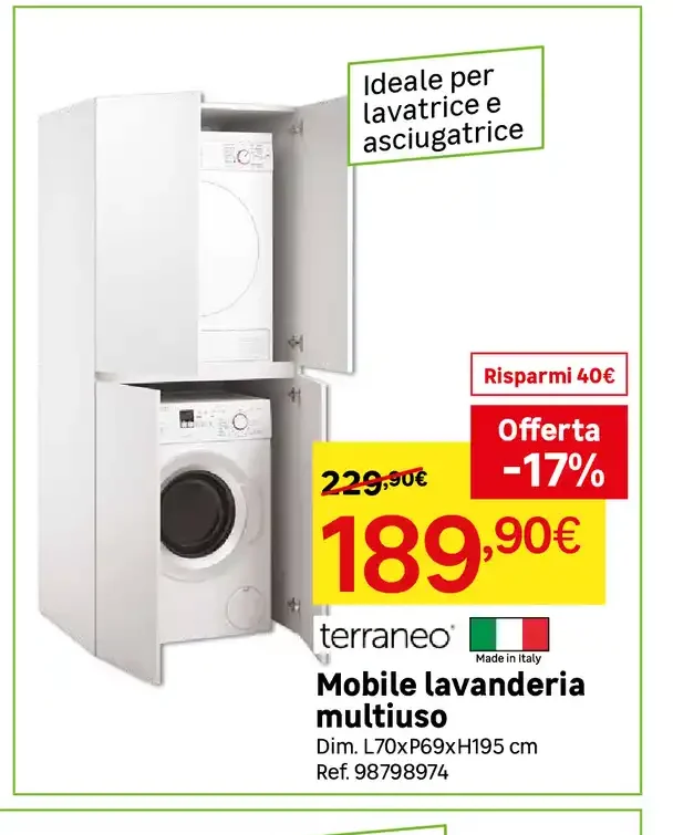 Mobile lavanderia multiuso