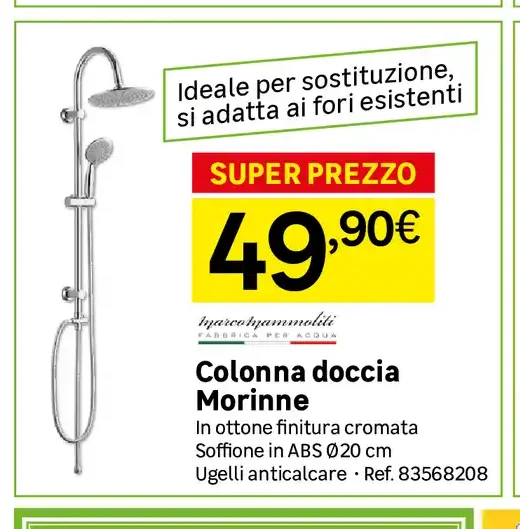 Colonna doccia Morinne