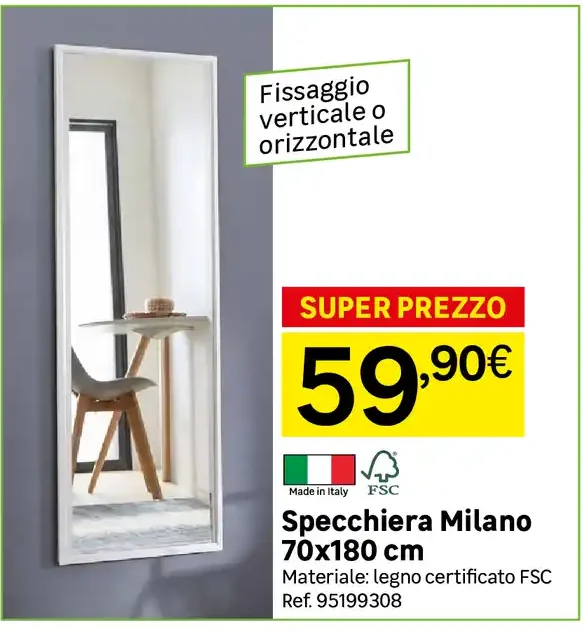 Specchiera Milano