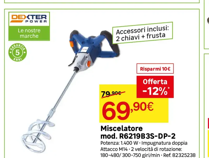 Miscelatore mod. R6219B3S-DP-2