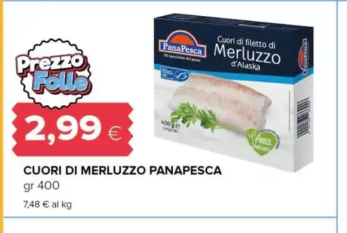 Cuori di merluzzo Panapesca
