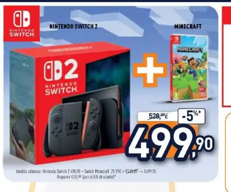 Nintendo Switch 2 + Minecraft