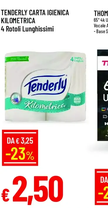 Carta igienica Tenderly Kilometrica