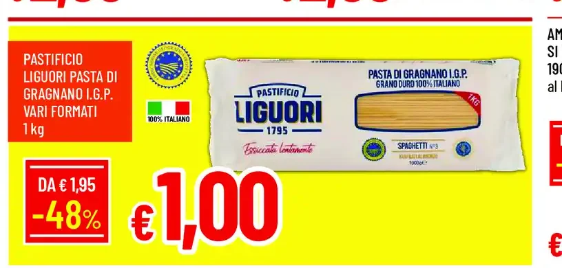 Pasta di gragnano Pastificio Liguori