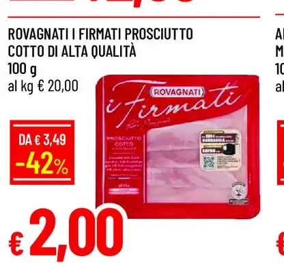 Prosciutto cotto Rovagnati I Firmati
