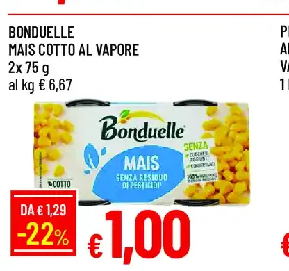 Mais cotto Bonduelle