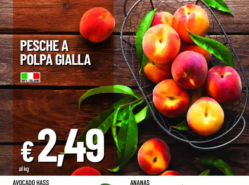 Pesche a polpa gialla