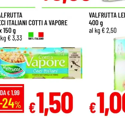 Ceci italiani Valfrutta
