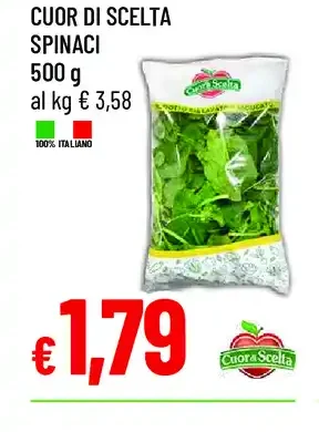 Cuor di Scelta spinaci