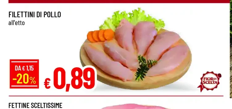Filettini di pollo