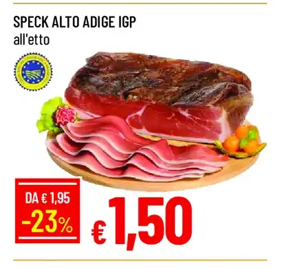 Speck Alto Adige IGP