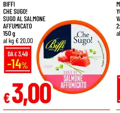 Biffi Che Sugo! sugo al salmone affumicato