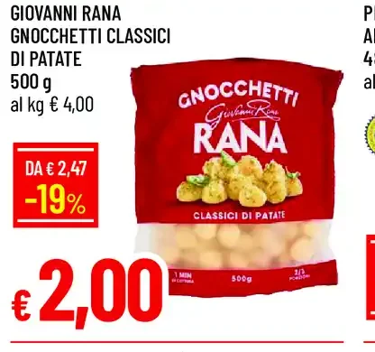 Giovanni Rana gnocchetti classici di patate