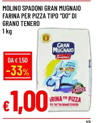 Farina per pizza tipo 00