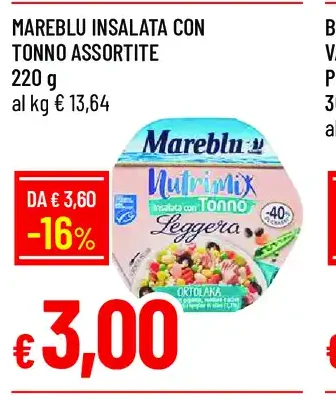 Insalata con tonno assortite