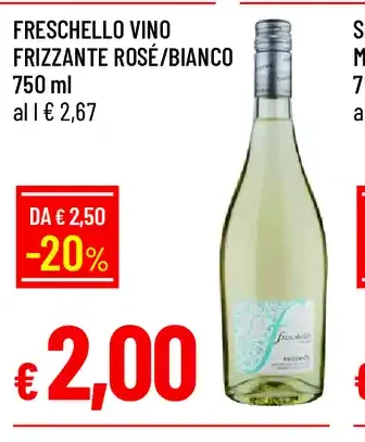 Frizzante rosé/bianco