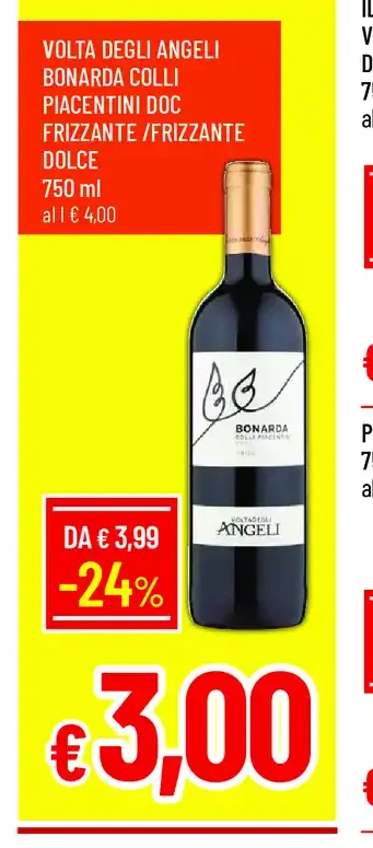 Bonarda frizzante dolce