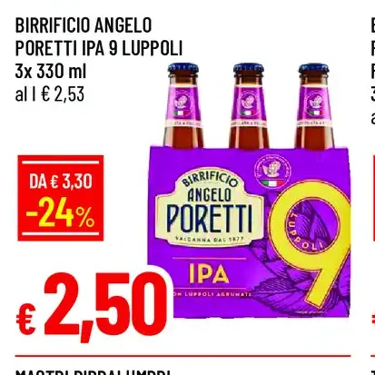 Birra IPA 9 luppoli