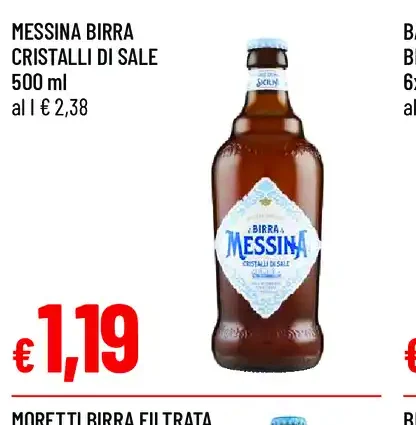 Messina Birra Cristalli di Sale