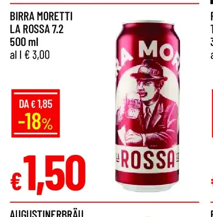 Birra Moretti La Rossa 7.2