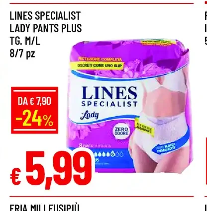 Lines Specialist Lady Pants Plus