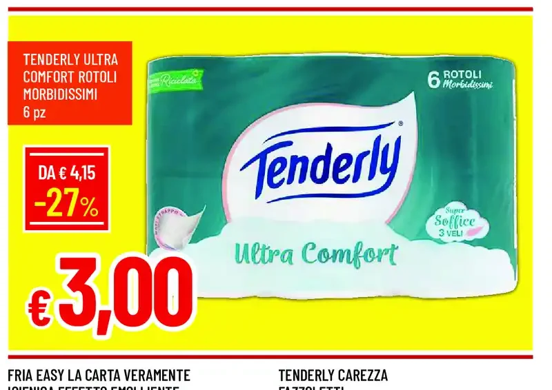 Tenderly Ultra Comfort Rotoli Morbidissimi