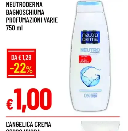Neutroderma Bagnoschiuma Profumazioni Varie