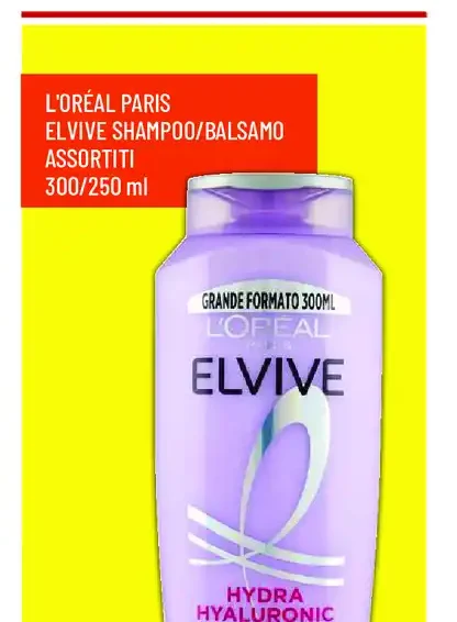 L'Oréal Paris Elvive Shampoo/Balsamo