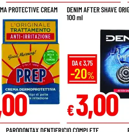 Prep Derma Protective Cream