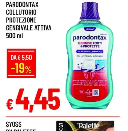 Parodontax Collutorio Protezione Gengivale Attiva