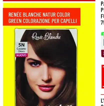 Renée Blanche Natur Color Green Colorazione per Capelli