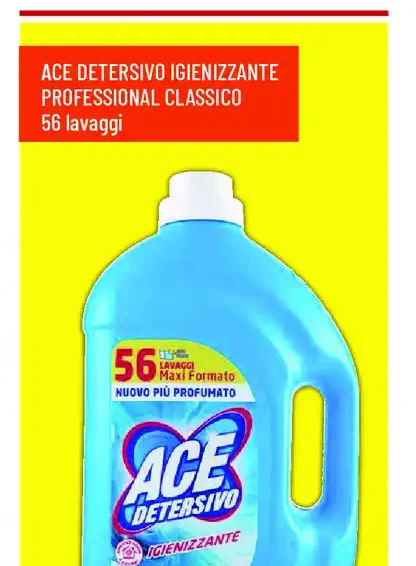 Ace Detersivo Igienizzante Professionale Classico