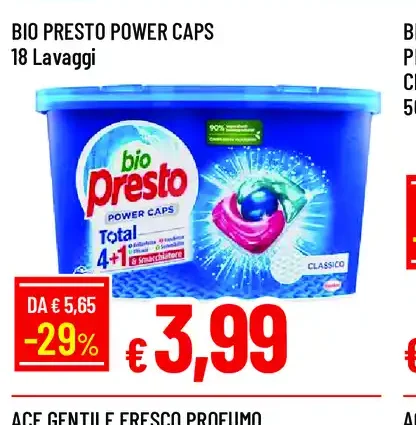 Bio Presto Power Caps
