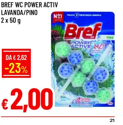 Bref WC Power Activ lavanda pino