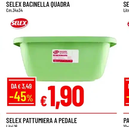 Selex bacinella quadra