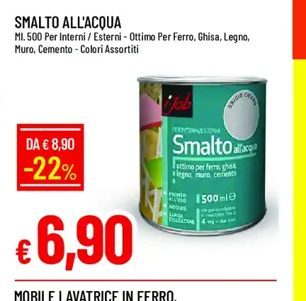 Smalto all'acqua