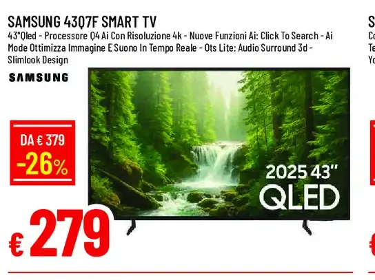 Samsung 43 pollici Smart TV