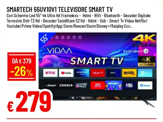Smartech 55 pollici Smart TV
