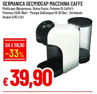 Germanica macchina da caffè