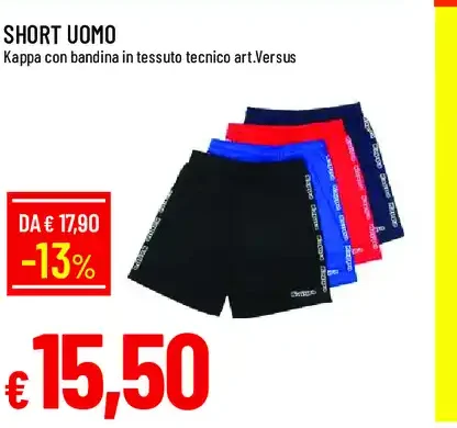 Short uomo Kappa